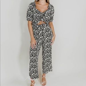 Floral jumpsuit